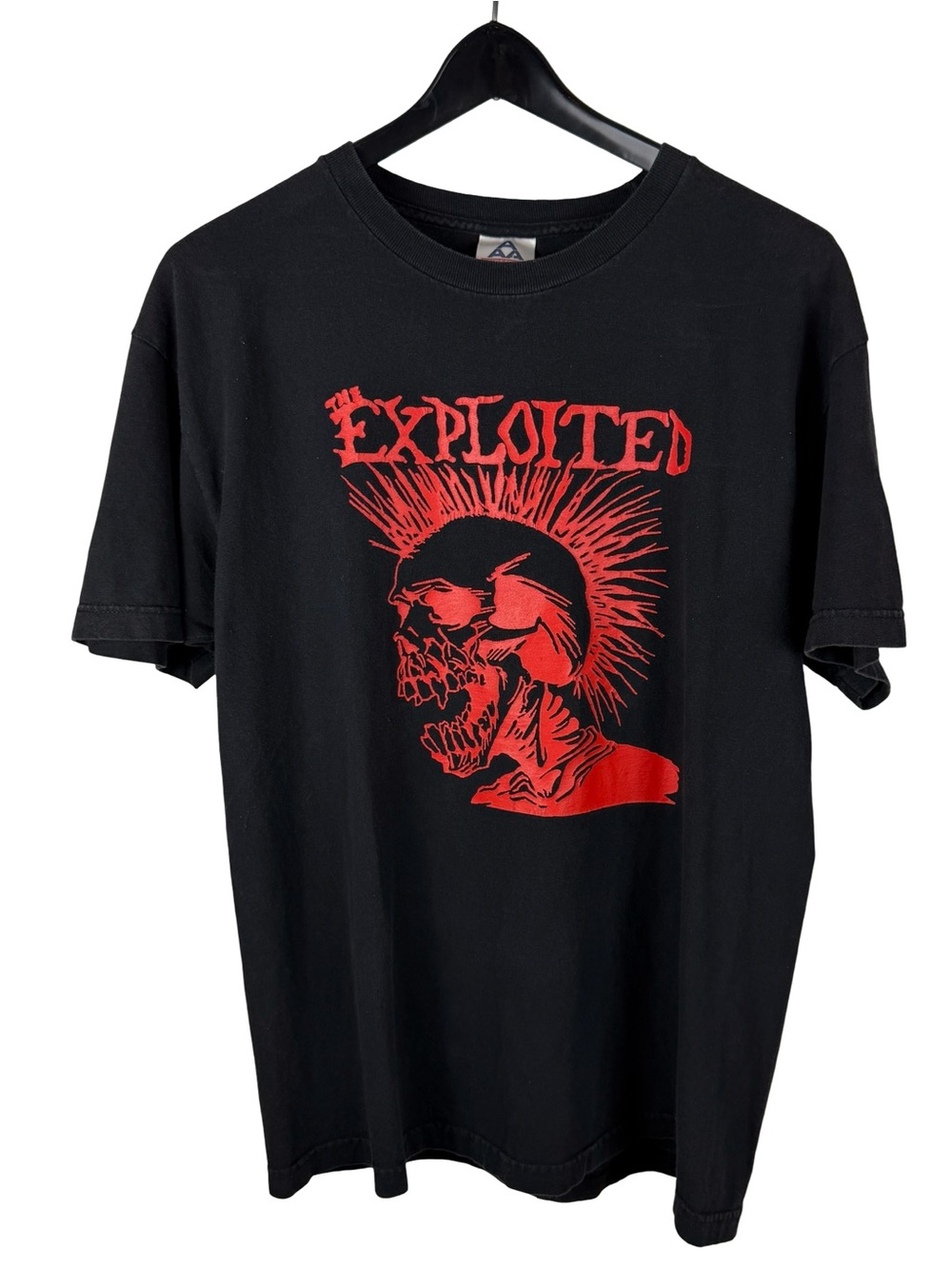 Vintage 2000s The Exploited Lets Start A War Punk Rock Band Shirt Size L